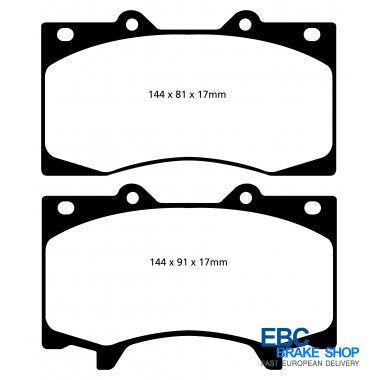 EBC Yellowstuff Brake Pads DP42125R