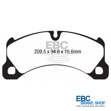 EBC Yellowstuff Brake Pads DP42162R