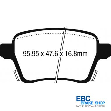 EBC Yellowstuff Brake Pads DP42250R