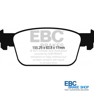 EBC Yellowstuff Brake Pads DP42273R