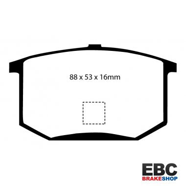 EBC Yellowstuff Brake Pads DP4298R