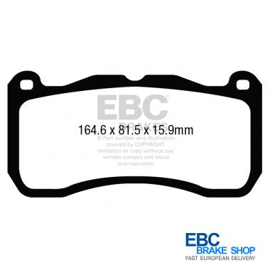 EBC Yellowstuff Brake Pads DP43013R