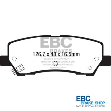 EBC Yellowstuff Brake Pads DP43041R