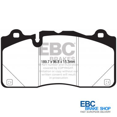 EBC Yellowstuff Brake Pads DP43050R