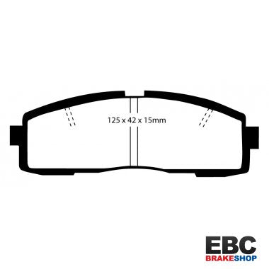EBC Yellowstuff Brake Pads DP4608/2R