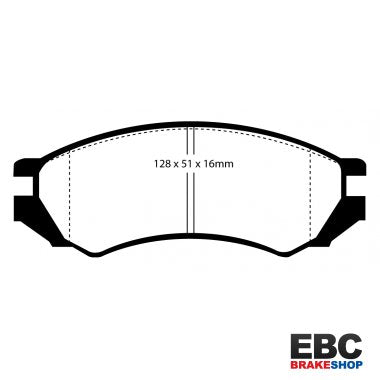 EBC Yellowstuff Brake Pads DP4839R