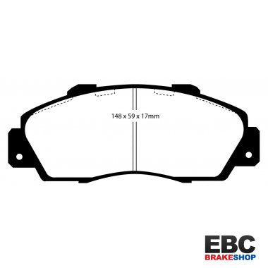 EBC Yellowstuff Brake Pads DP4872R