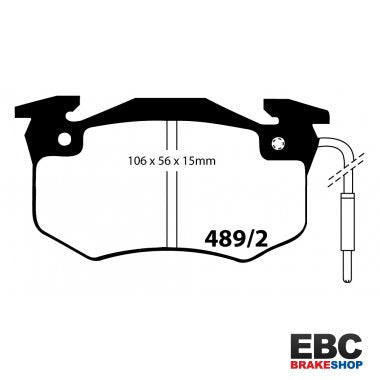 EBC Ultimax Brake Pads DP489/2
