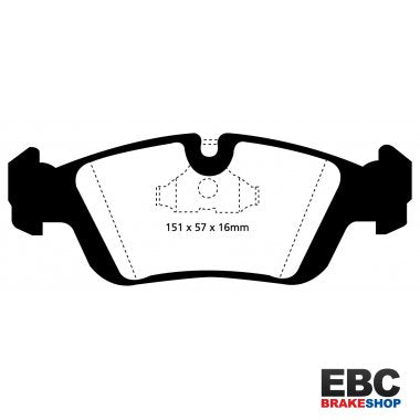 EBC Yellowstuff Brake Pads DP4914R