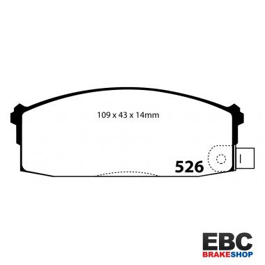 EBC Ultimax Brake Pads DP526