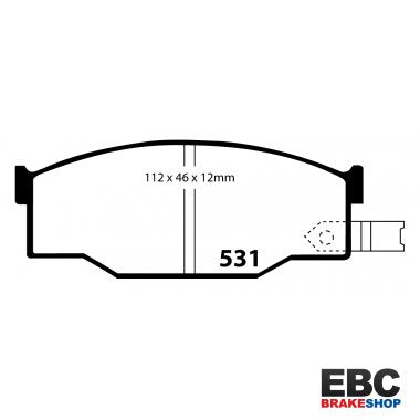 EBC Ultimax Brake Pads DP531