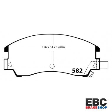 EBC Ultimax Brake Pads DP582