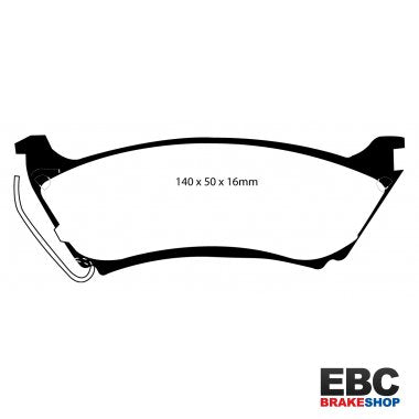 EBC Extra-Duty Greenstuff-6000 Brake Pads DP61233