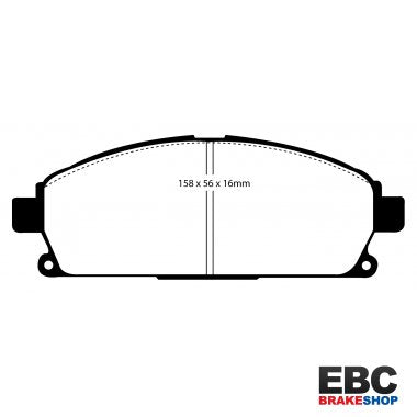 EBC Extra-Duty Greenstuff-6000 Brake Pads DP61247