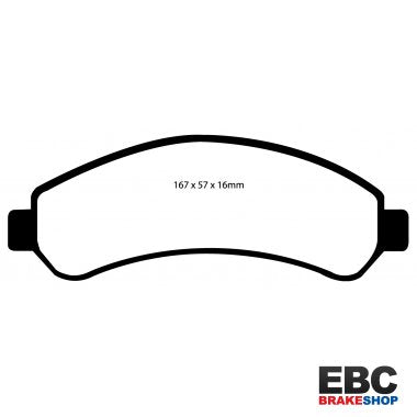 EBC Extra-Duty Greenstuff-6000 Brake Pads DP61256