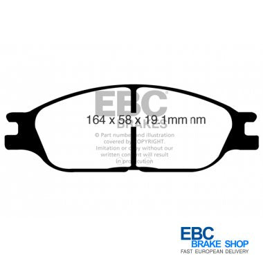 EBC Extra-Duty Greenstuff-6000 Brake Pads DP61310