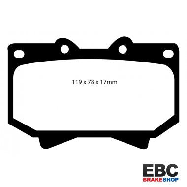 EBC Extra-Duty Greenstuff-6000 Brake Pads DP61319