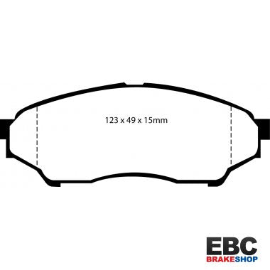 EBC Extra-Duty Greenstuff-6000 Brake Pads DP61347