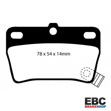 EBC Extra-Duty Greenstuff-6000 Brake Pads DP61403