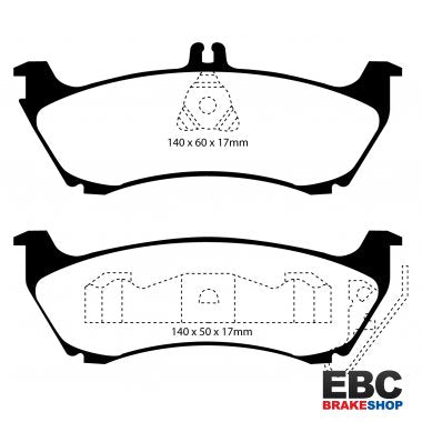 EBC Extra-Duty Greenstuff-6000 Brake Pads DP61437
