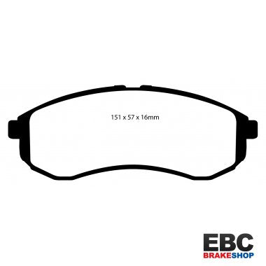 EBC Extra-Duty Greenstuff-6000 Brake Pads DP61481