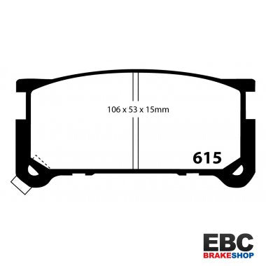 EBC Ultimax Brake Pads DP615
