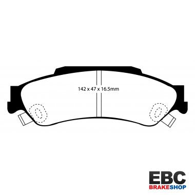 EBC Extra-Duty Greenstuff-6000 Brake Pads DP61602