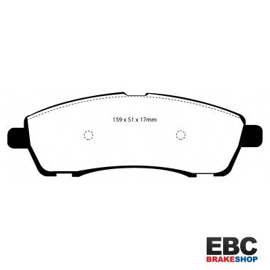 EBC Extra-Duty Greenstuff-6000 Brake Pads DP61603