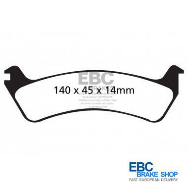 EBC Extra-Duty Greenstuff-6000 Brake Pads DP61608