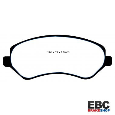 EBC Extra-Duty Greenstuff-6000 Brake Pads DP61612