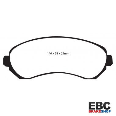 EBC Extra-Duty Greenstuff-6000 Brake Pads DP61628