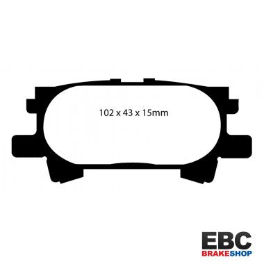 EBC Extra-Duty Greenstuff-6000 Brake Pads DP61682