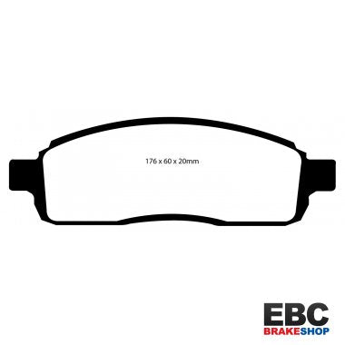 EBC Extra-Duty Greenstuff-6000 Brake Pads DP61696/2