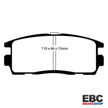 EBC Extra-Duty Greenstuff-6000 Brake Pads DP61797