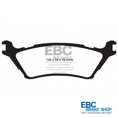 EBC Extra-Duty Greenstuff-6000 Brake Pads DP61891