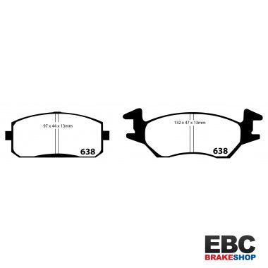 EBC Ultimax Brake Pads DP638