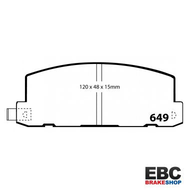 EBC Ultimax Brake Pads DP649