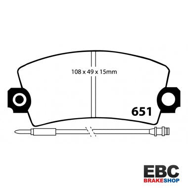 EBC Ultimax Brake Pads DP651