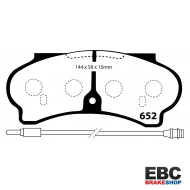 EBC Ultimax Brake Pads DP652