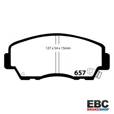 EBC Ultimax Brake Pads DP657