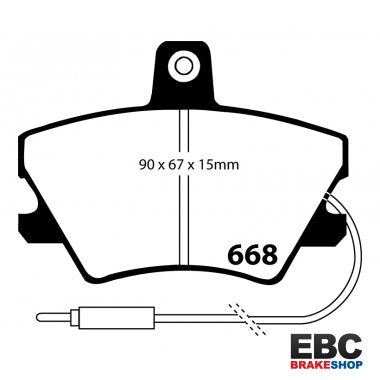EBC Ultimax Brake Pads DP668