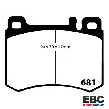 EBC Ultimax Brake Pads DP681