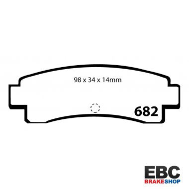 EBC Ultimax Brake Pads DP682