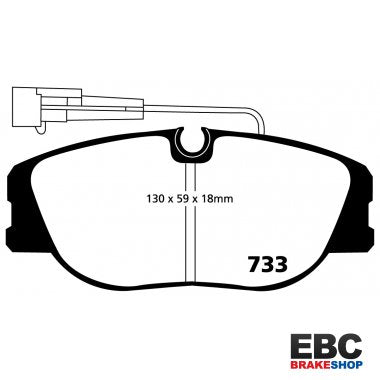EBC Ultimax Brake Pads DP733