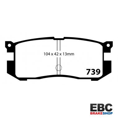 EBC Ultimax Brake Pads DP739