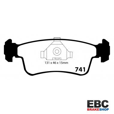 EBC Ultimax Brake Pads DP741