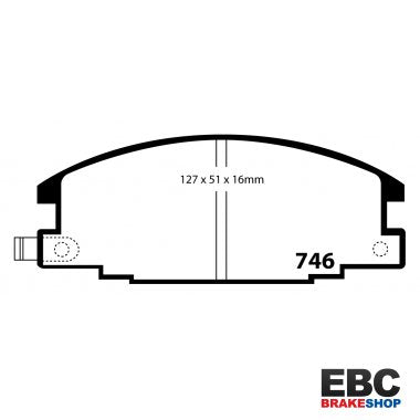 EBC Ultimax Brake Pads DP746