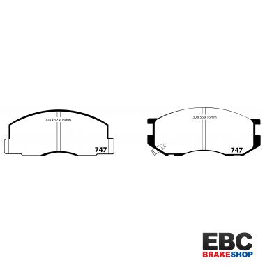 EBC Ultimax Brake Pads DP747
