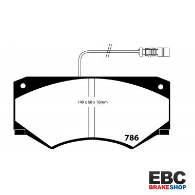 EBC Ultimax Brake Pads DP786