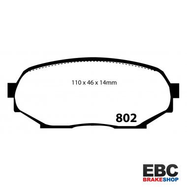 EBC Ultimax Brake Pads DP802